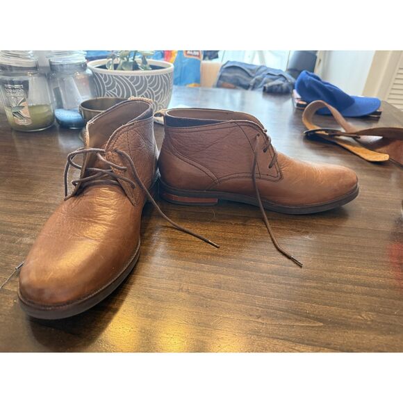 Men's Cole Haan Chukka Boots brown leather size 10.5 - Picture 1 of 4